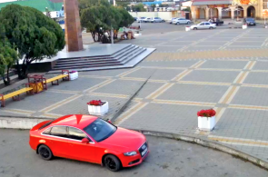 Ciudad de Belorechensk, webcam de la plaza Elna en línea