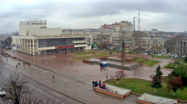 Plaza Lenin. Webcam simferopol en línea