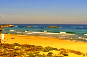 Playa de la Ciudad. Cámaras web en línea de Zichron Yaakov