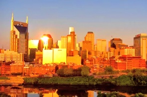 Panorama de la ciudad. Cámaras web de Nashville en línea