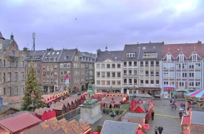 Plaza del mercado. Webcams de Dusseldorf en línea
