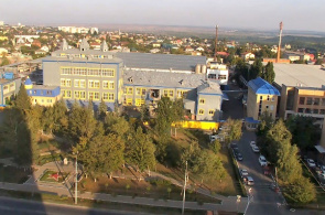 Calles Dovatortsev vista de la ISS. Webcam de Stavropol en línea