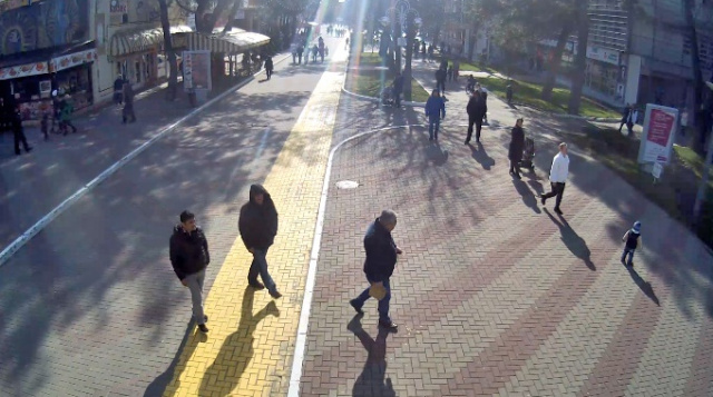 Calle Lenin. Webcam de Gelendzhik en línea