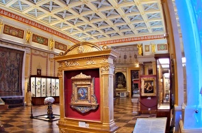 El Raphael Hall en el Hermitage. Webcams de San Petersburgo