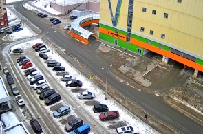 Cruce en el centro comercial City Park. Cámaras web Saransk
