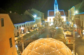 Plaza de la ciudad. Varazdin cámaras web en línea