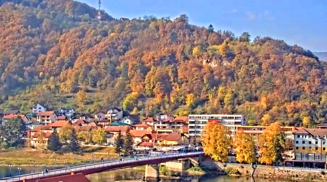 Puente debajo del puente. Webcams de gorazde