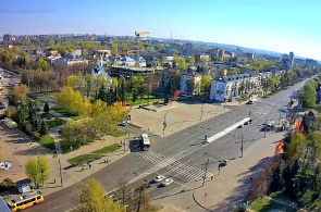 Plaza de la Victoria (cámara 1). Webcams de Vladimir en línea