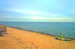 Playa Brigantine. Webcams Berdyansk en línea
