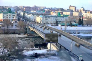 Puente Jubileo en Omsk webcam en línea