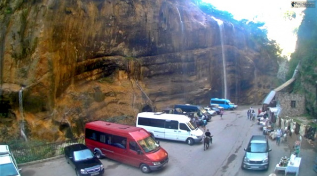 Webcam de cascadas Chegem en línea