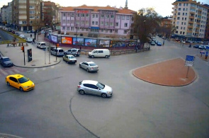Intercambio en la avenida de la Patria. Webcams Konya en línea
