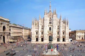 Catedral del Duomo. Cámaras web en vivo en Milán