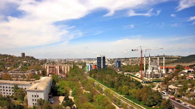 Mezquita Catedral Kebir-Jami. Webcams Simferopol en línea