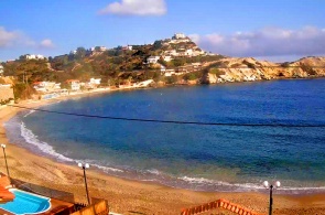 Playa de Ligaria. Webcams Heraklion