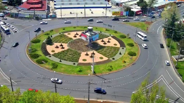 Plaza de moscú. Webcams Simferopol en línea