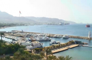 Webcam de Aqaba en línea. Puerto