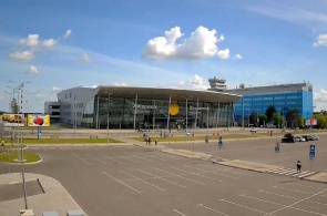 El aeropuerto. Webcams Khabarovsk en línea