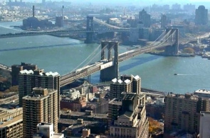 Puente de brooklyn Webcam panorámica Nueva York en línea