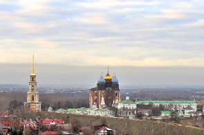 El Kremlin de Riazán es la parte más antigua de la ciudad. Webcams Ryazan en línea