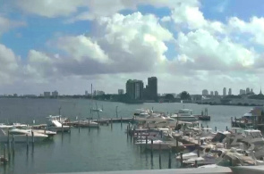 Webcam en Miami Biscayne Bay en línea