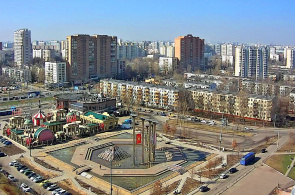 Square of Glory, cámara web Metro Kuzminki en línea