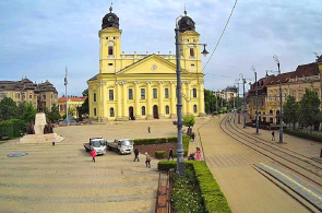 Gran Iglesia Reformada. Webcams de Debrecen en línea