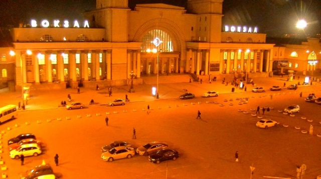 Webcam en la estación de tren. Webcam de Dnepropetrovsk en línea