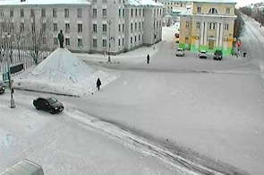 Calle Lenin. Webcam vorkuta en línea