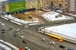 Cruce de caminos de Volgogradskaya y Korolenko. Cámaras web Saransk