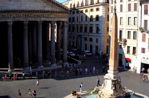 Panteón Romano. Webcams de Roma en línea
