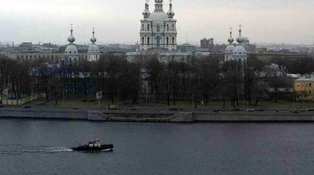 Catedral Smolny. Webcam de San Petersburgo en línea
