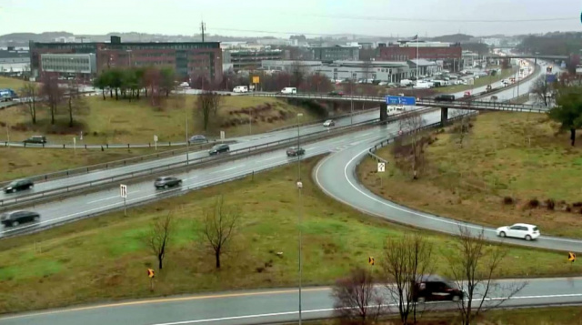 Ruta E39, dirección hacia Stavanger. Webcams de Stavanger en línea