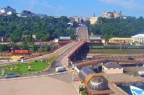 Escaleras Potemkin, vista no 1. Cámaras web de Odessa en línea