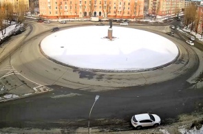 Plaza Lomonosov. Webcams Severodvinsk