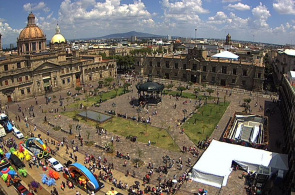 Plaza de Armas. Webcams de Guadalajara en línea