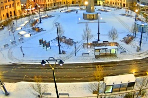 Plaza de la Libertad. Łódź cámaras web en línea