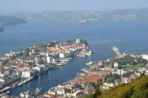 Webcam de vista aérea de Bergen en línea