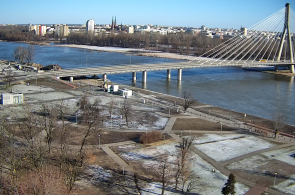 Puente de la Santa Cruz. Webcam en línea Varsovia