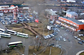 Estación de autobuses. Webcams de Dmitrov en línea