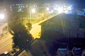 Panorama del pueblo de Fihtia. Webcams peloponeso