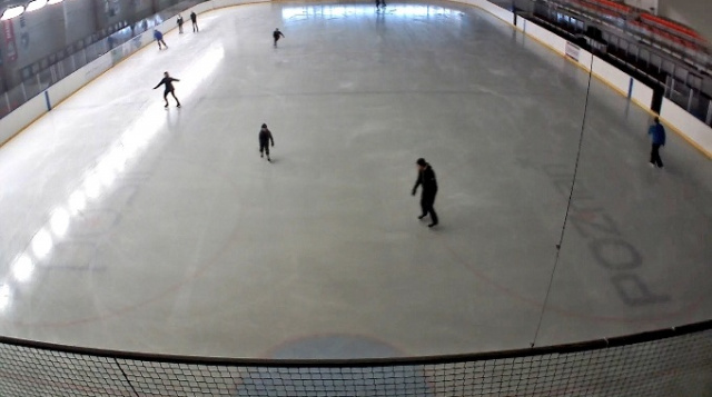 Pista de patinaje Lodowisko Chwiałka. Webcams de Poznan en línea
