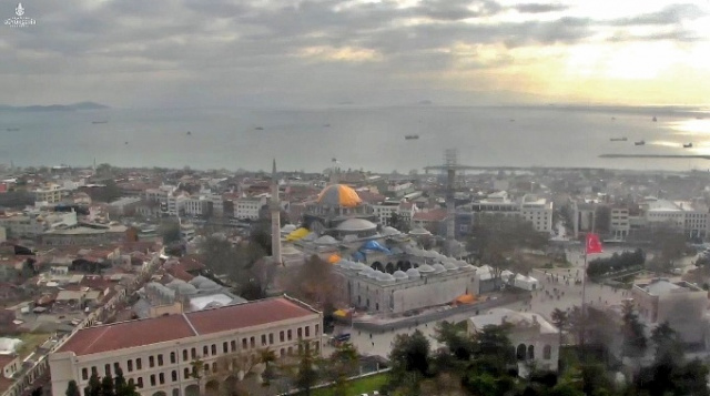 Torre Beyazit. Webcam en línea Estambul