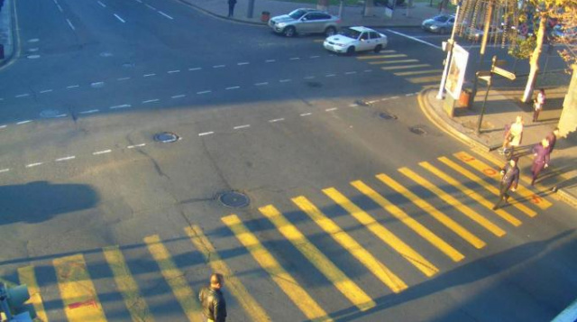Cruce de calles de Tumanyan - Teryan. Ereván en línea
