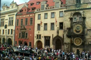Plaza de la ciudad vieja. Praga en tiempo real