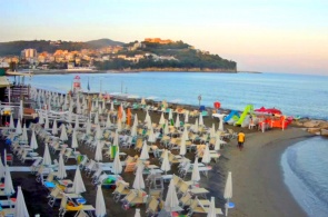 Playa de Agropoli. Webcams Salerno en línea