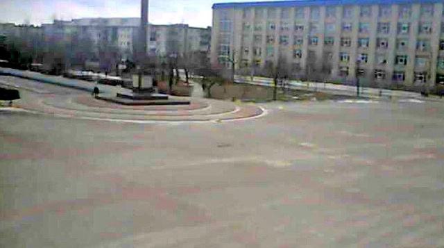 Plaza de la victoria. Webcams Severodonetsk en línea