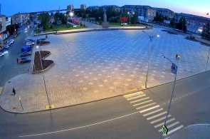 Plaza de la ciudad. Cámaras web Yuzhnouralsk