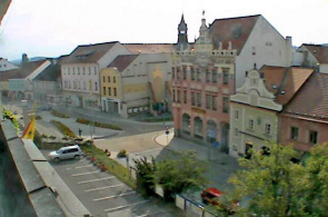 Gran Plaza (Velké náměstí). Webcams Strakonice en línea
