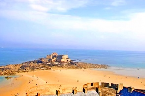 Playa. Webcams en vivo Saint-Malo en línea